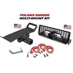  2002 2009 Polaris Ranger Multi Mount Winch Kit Automotive