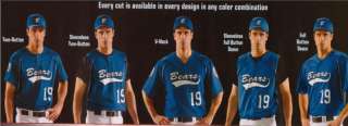 Custom Team Baseball Softball Jersey Uniform U DESIGN  