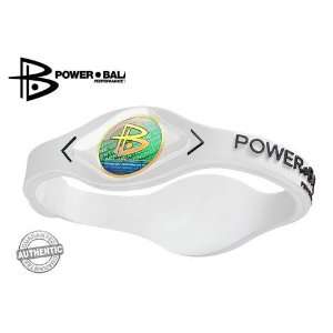 Power Balance Techology Bracelet (Clear/Black Lettering) size Small 