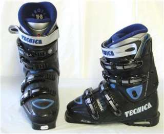 Tecnica Innotec TI 8 Ladies Snow Ski Boots Black 24 Pre owned  