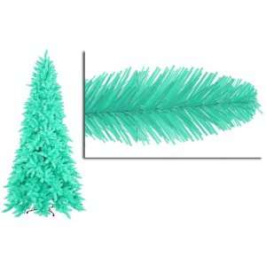  10 Pre Lit Sim Seafoam Green Ashley Spruce Christmas Tree 