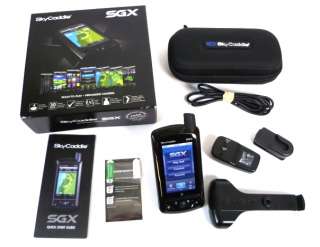 CERTIFIED IN BOX SKYCADDIE SGX GOLF GPS RANGEFINDER   SELLS NEW FOR $ 
