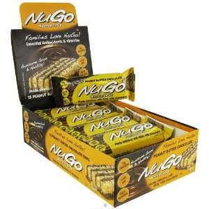 Nugo Nutrition Bar To Go Protein Bar, Peanut Butter Chocolate 15 Bars