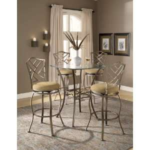   840 Hanover Set Brookside Bar Height Bistro Dining Collection Hanover