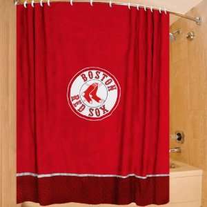  Boston Red Sox Red 72x 72 MVP Shower Curtain Sports 