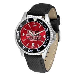  Red Wolves Competitor AnoChrome Mens Watch with Nylon/Leather Band 