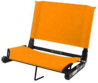 Stadium Chair Canvas Steel Frame New Heavy Duty Black  