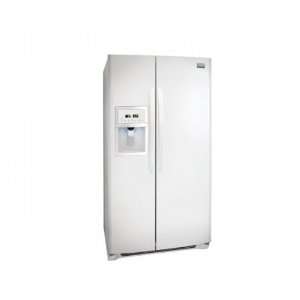   36 In. White Freestanding Side By Side Refrigerator Appliances