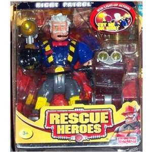    Price Rescue Heroes Night Patrol Figure   Pat Pending Toys & Games