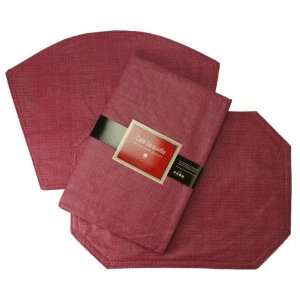  Vinyl Tablecloth or Placemat Burgundy   Restaurant Quality 