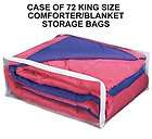 case of 72 king size comforter supreme storage bags big