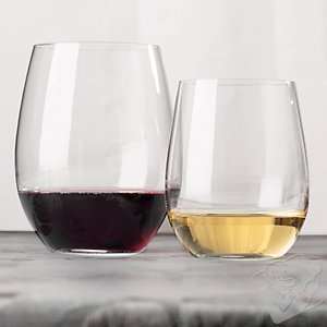  Riedel O Stemless Wine Glass Cabernet & Chardonnay 