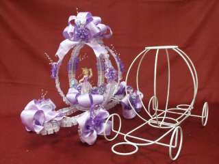 SWEET 16 OR MIS 15 WIRE CARRIAGE TABLE PARTY CENTERPIECE CAKE TOPPER 