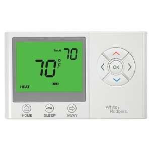  White Rodgers UNP300 Easy Set Non Programmable Universal Thermostat 