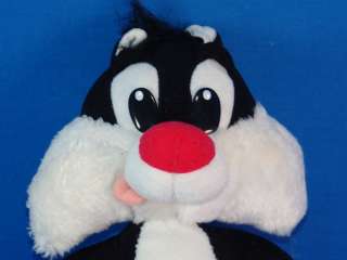   LOONEY TUNES BABY PLUSH SYLVESTER PUDDY CAT STUFFED ANIMAL TOY  