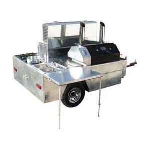  Southern Yankee Bar B Q GAMER Rotisserie Smoker Trailer 