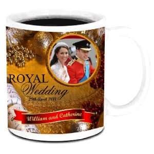   Royal Wedding Christmas Design 2011 Photo Quality 11 oz Ceramic Coffee