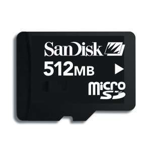  SanDisk TransFlash Media Card 512MB MICROSD for Samsung 
