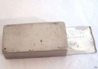 1890s Rare Huylers Pepsin Gum Pocket Dispensor Holder Rare Tin 