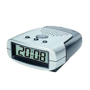   LCD Travel Clock with Real Time Announcement and Novelty Alarm Sounds