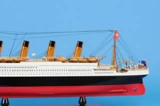 TITANIC SHIP MODEL BOAT WOODEN LIGHTED NEW SCALE NOT A KIT S/O  