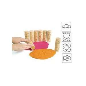    Colorations Good Impressions Dough Rollers   Set of 8 Toys & Games