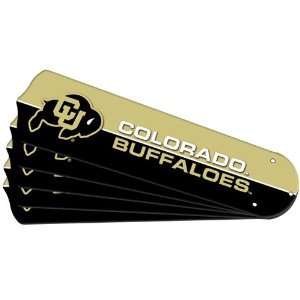 Colorado Golden Buffaloes College 52 Ceiling Fan w/five blades 