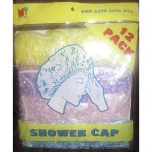  12 Pack Shower Cap Beauty