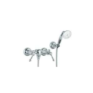  Epoque Wall Mount Shower Faucet with Hand Shower Finish 