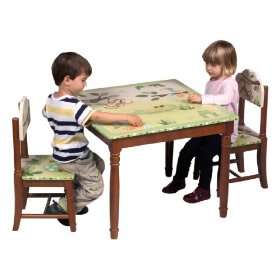    Guidecraft Hardwood Papagayo Table and Chairs Set