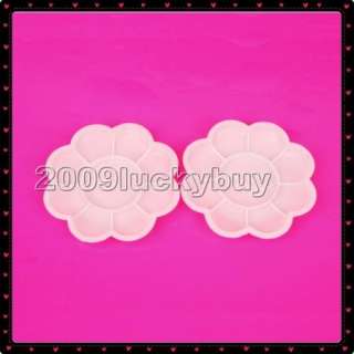 2pcs Small Plates for Acrylic Color Nail Art palette  
