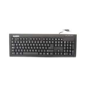  Alaska Keyboard Ala 660Sp Usb Black Spanish Usb Slim 