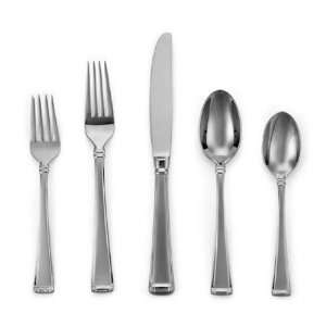   Column Frosted Stainless Steel 20 Piece Flatware Set, Service for 4