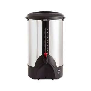  50 Cup Percolating Urn, Stainless Steel