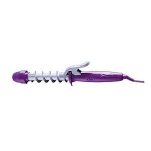   CG8TCP Purple Steam Twirl and Curl Angel Curls Curling Iron Beauty