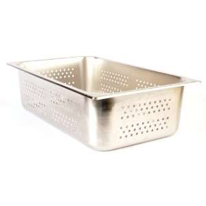  Full Size Perforated Steam Table Pan, 6 Inches