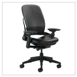 Steelcase Leap(R) Chair (v2)   Leather, color  Black  