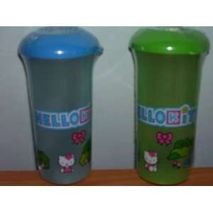  2 Hello Kitty Sipper Cup W/straw Baby