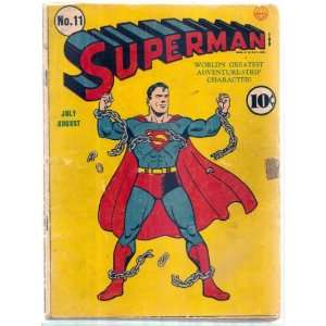  SUPERMAN # 11, 1.0 FR DC Books