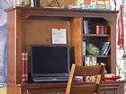 Large White Stanley Desk Hutch  