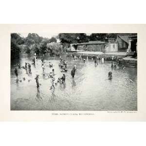  1905 Print Trichinopoli Tamil Bathing Place India 