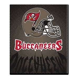 Tampa Bay Buccaneers Royal Plush Raschel NFL Blanket (Lights Series 