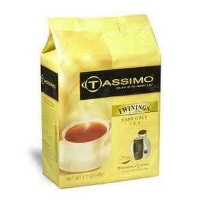Twinings Earl Grey Tea, T Discs for Tassimo Coffeemakers, 16 Count 1.7 