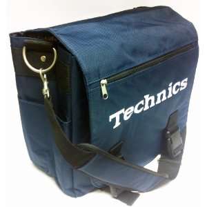  Technics DJ Record Shoulder LP Bag   Blue 