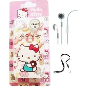   with Microphone for IPHONE 4 + FREE Detachable Neck Strap / Lanyard