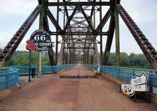 Chain of Rocks bridge, Route 66, St. Louis, MO Photo  