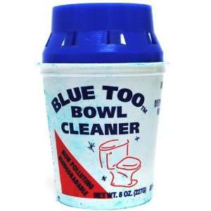  Blue Too Solid Toilet Bowl Cleaner Plastic Jar Case Pack 