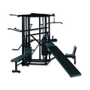 Pro Combo 16 Gym System Chrome Frame (EA)  Sports 