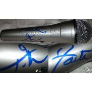  Faith Hill & Tim McGraw Dual Signed Microphone Autographed 