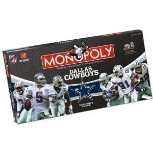  MONOPOLY Dallas Cowboys   Dallas Cowboys Toys & Games